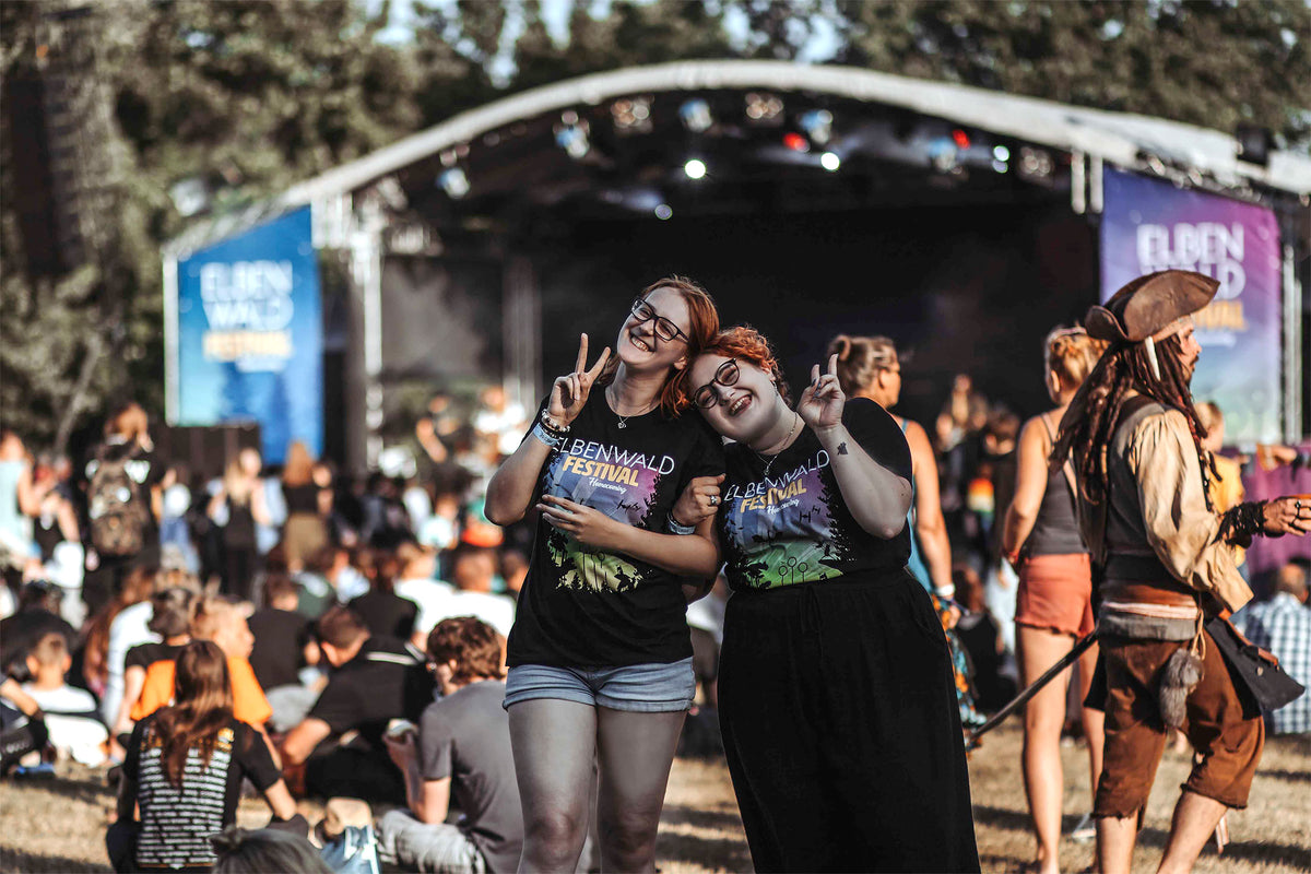 Image produit T-shirt noir Elbenwald Festival Homecoming