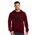 Immagine del prodotto Harry Potter - Felpa con cappuccio rossa con logo Hogwarts