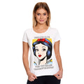 Immagine del prodotto Biancaneve - T-shirt da donna con ritratto bianco
