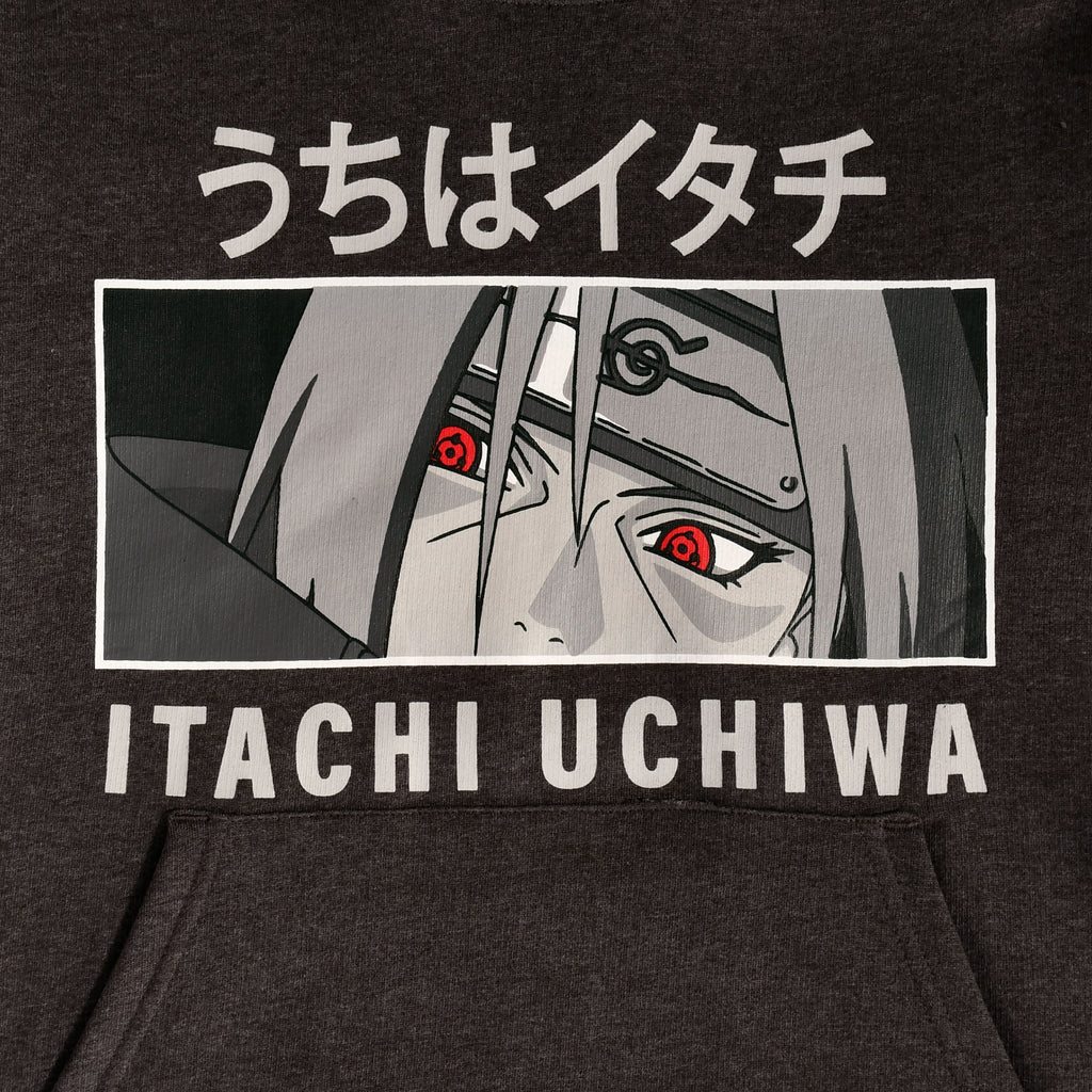 Image produit Naruto - Sweat à capuche Itachi marron