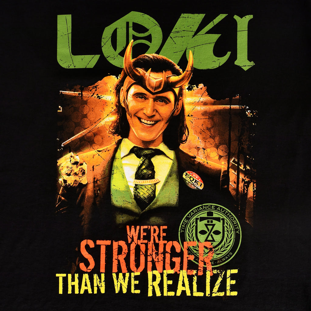 Immagine del prodotto Loki - Siamo più forti di quanto ci rendiamo conto T-shirt nera