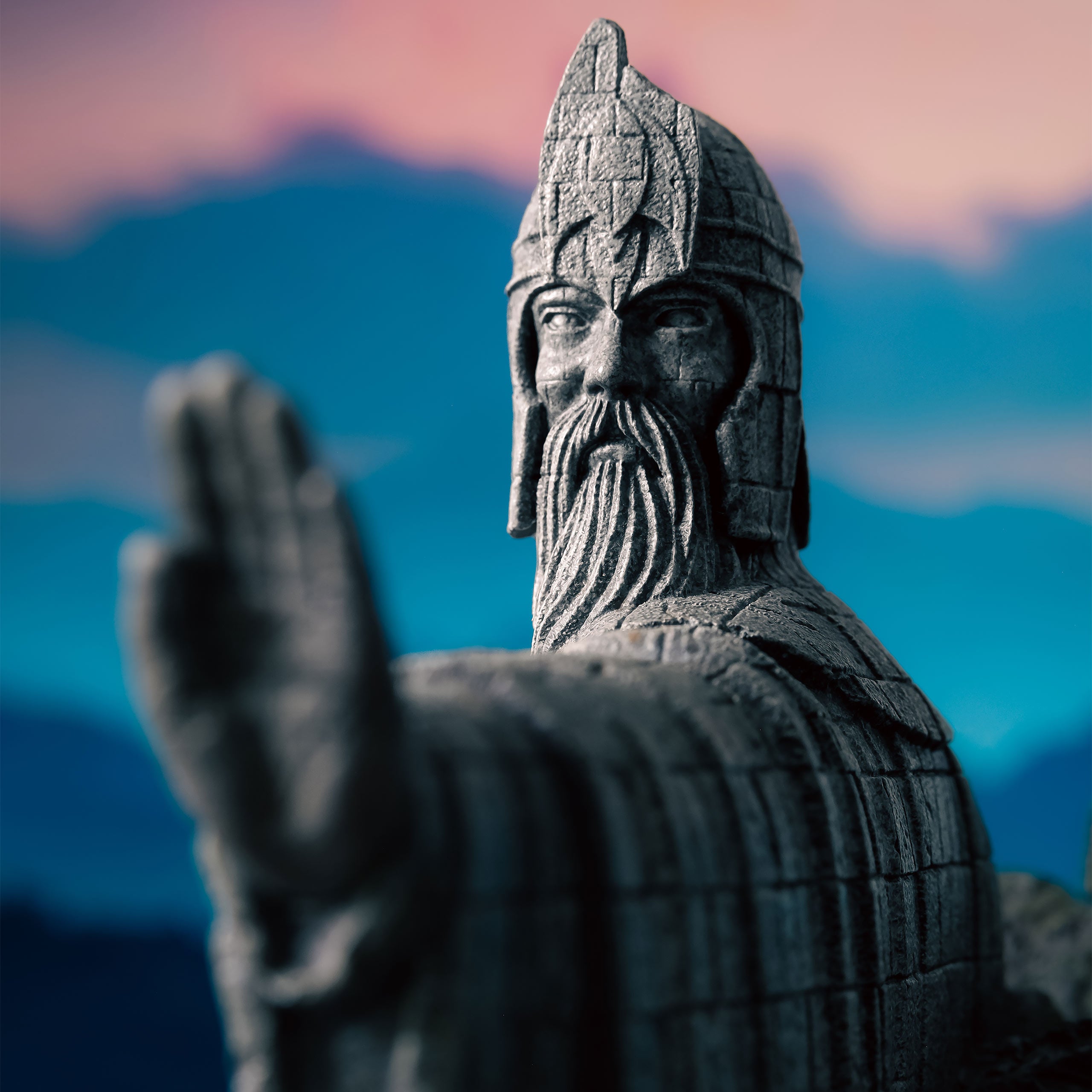 Image produit Le Seigneur des Anneaux - Figurine d'Environnement Argonath Deluxe 34 cm