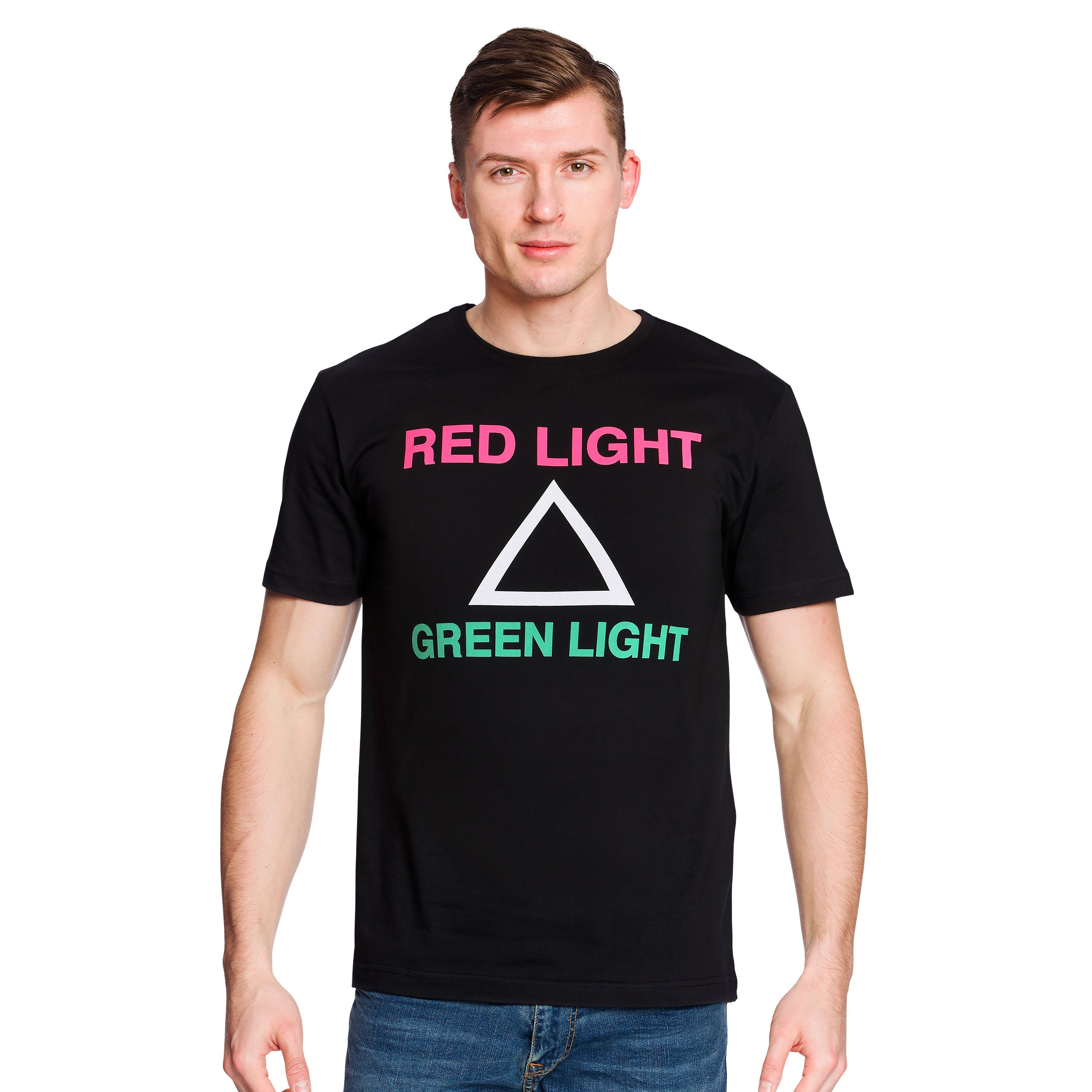 Produktbild Squid Game - Red Light Green Light T-Shirt schwarz