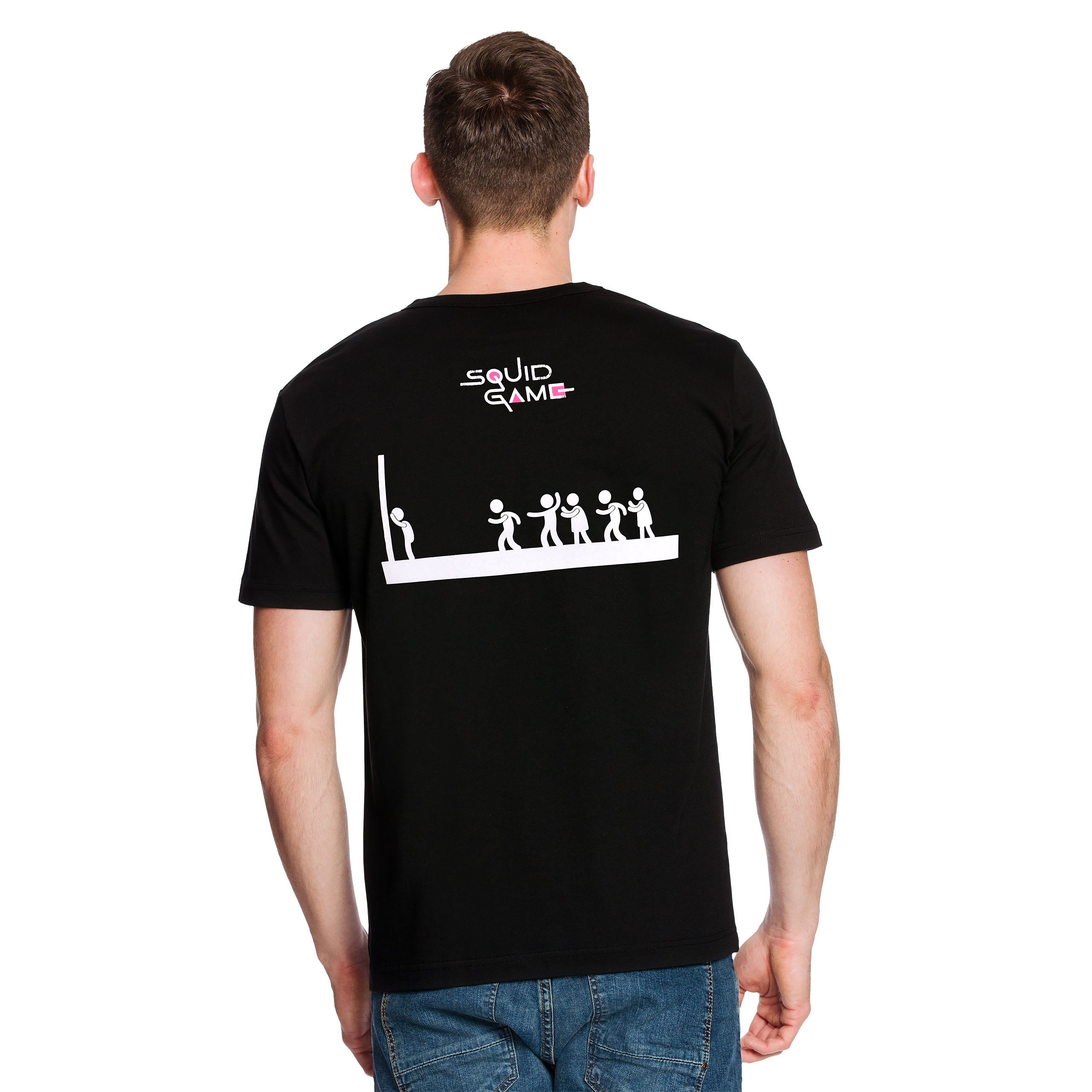 Produktbild Squid Game - Red Light Green Light T-Shirt schwarz