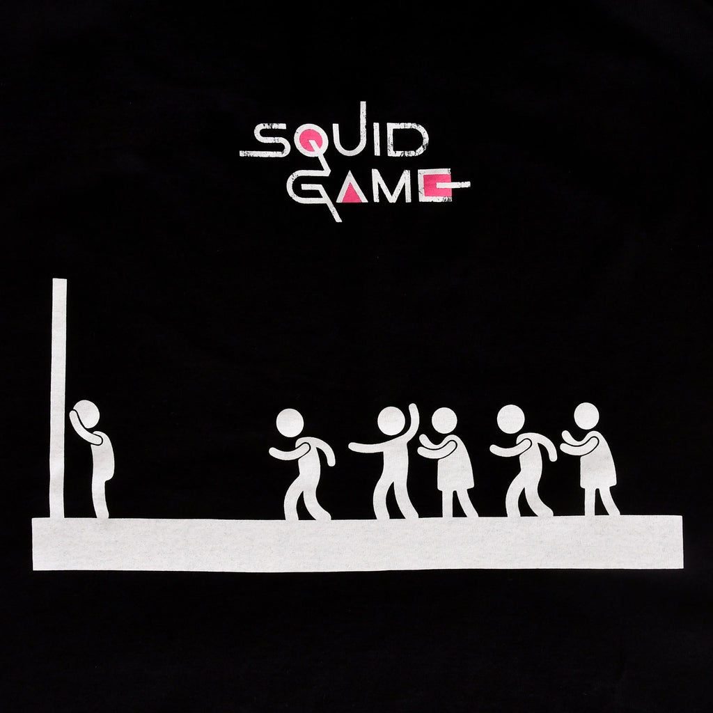 Image produit Squid Game - T-shirt noir Red Light Green Light