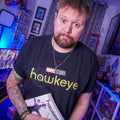 Image produit Marvel Hawkeye - T-Shirt Logo noir