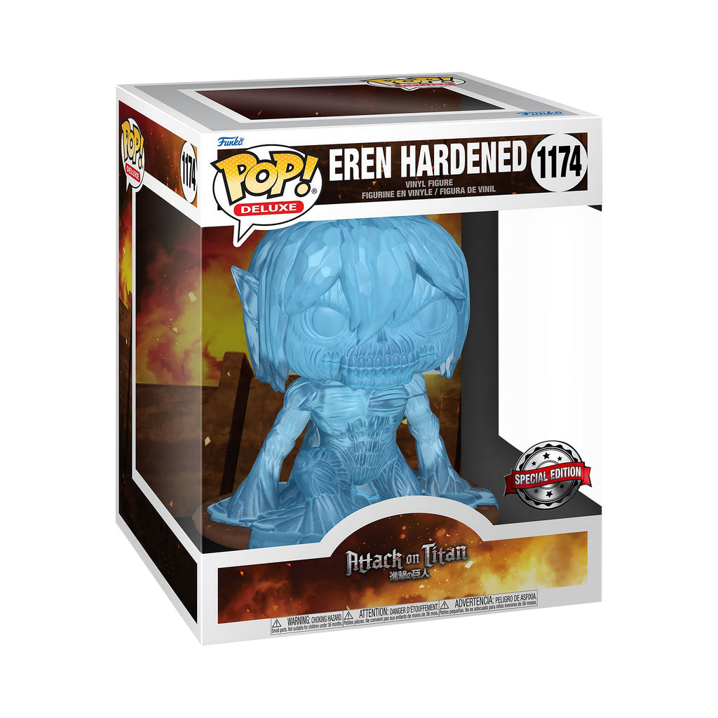Immagine del prodotto Attack on Titan - Eren Hardened Figura Deluxe Funko Pop