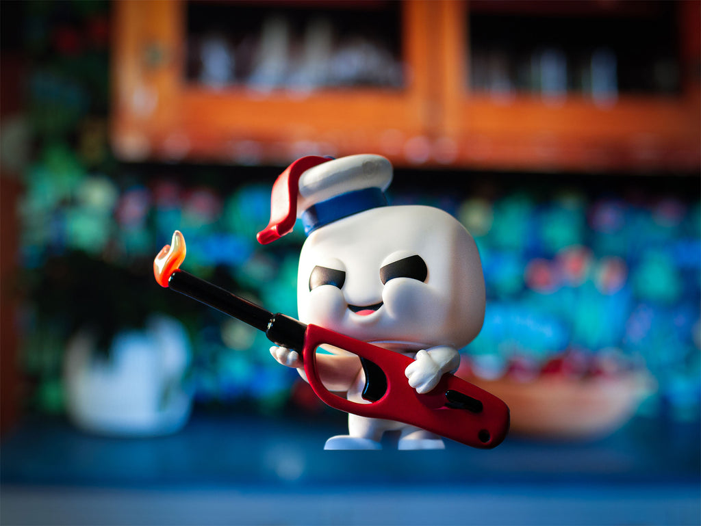 Produktbild Ghostbusters - Marshmallow Man mit Feuerzeug Funko Pop Figur