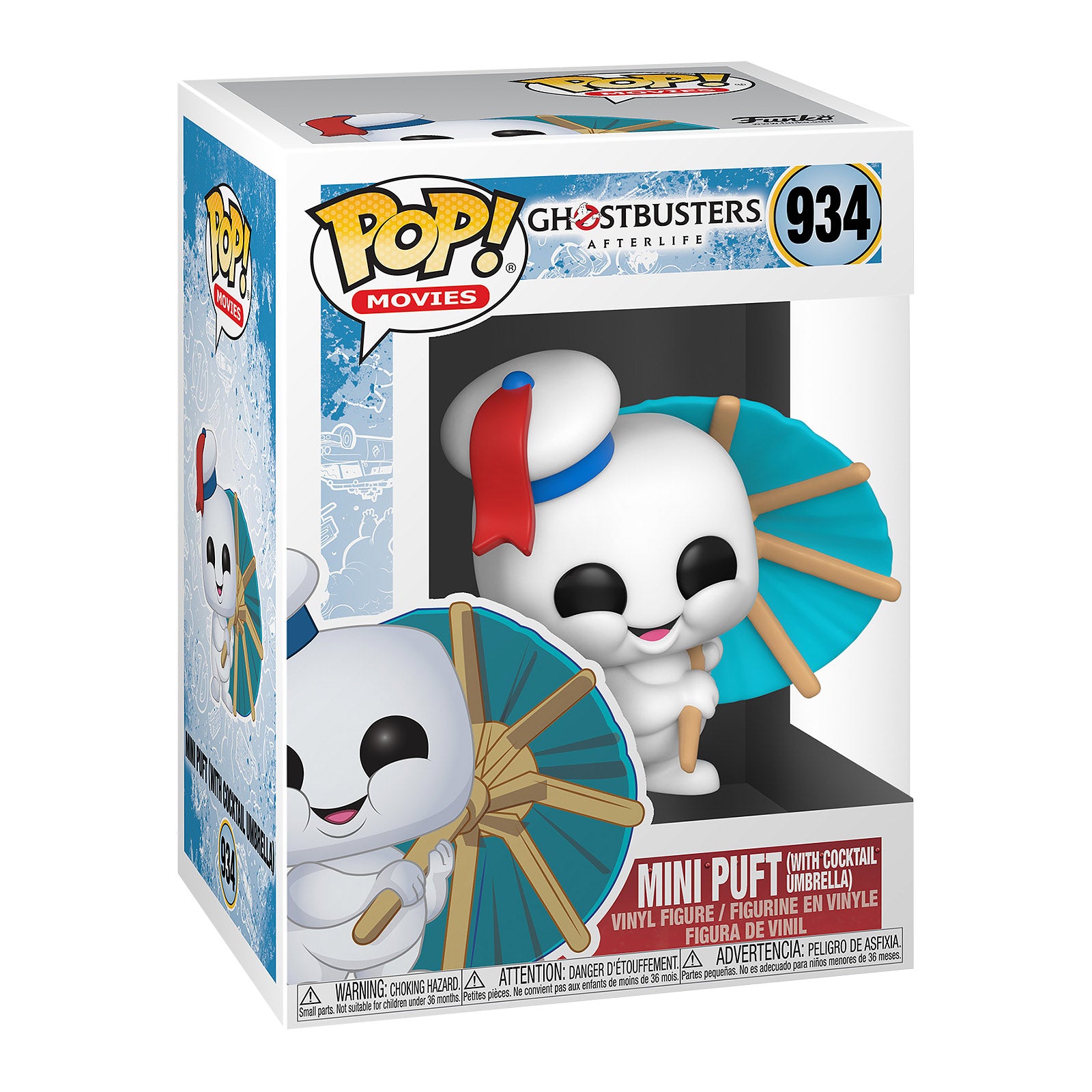 Produktbild Ghostbusters - Marshmallow Man mit Cocktail-Schirm Funko Pop Figur