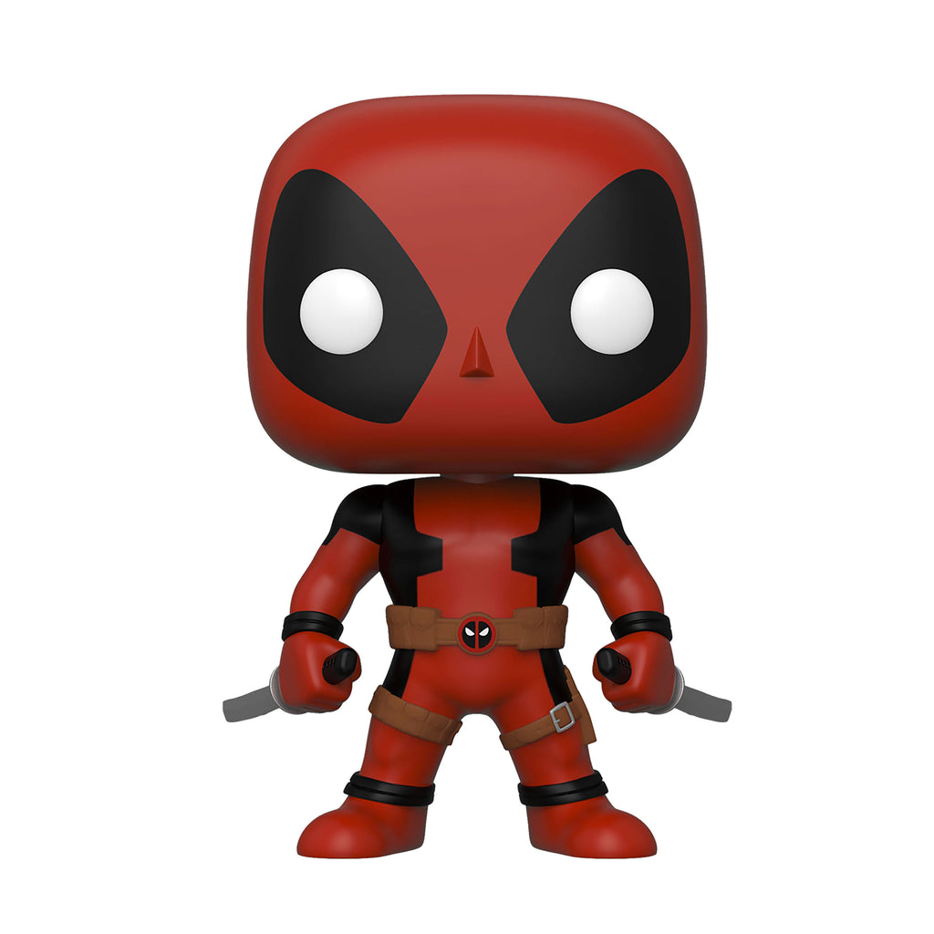 Produktbild Marvel - Deadpool mit Schwertern Funko Pop Wackelkopf-Figur 23,5 cm