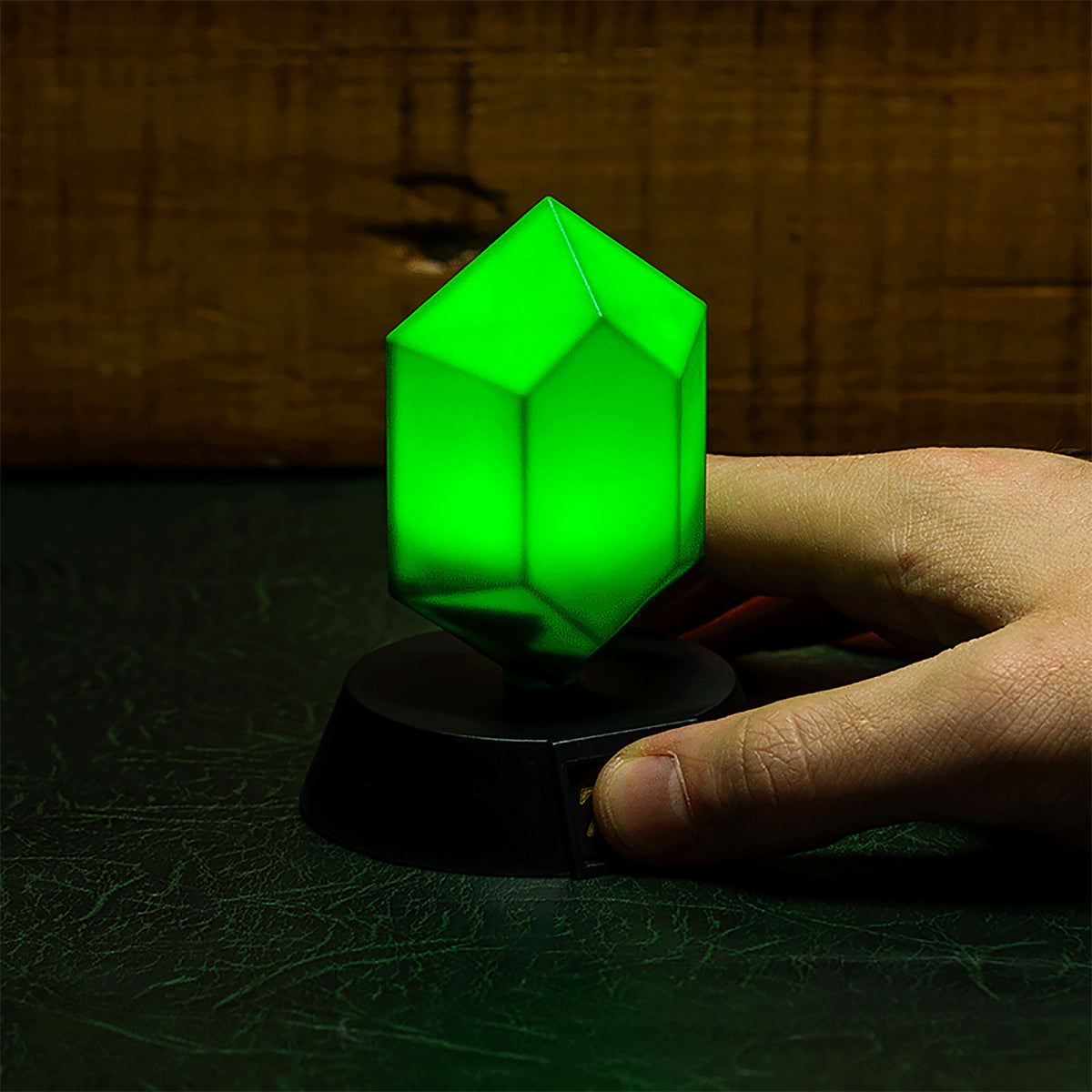Immagine del prodotto Zelda - Lampada da tavolo 3D Icone Rubino Verde