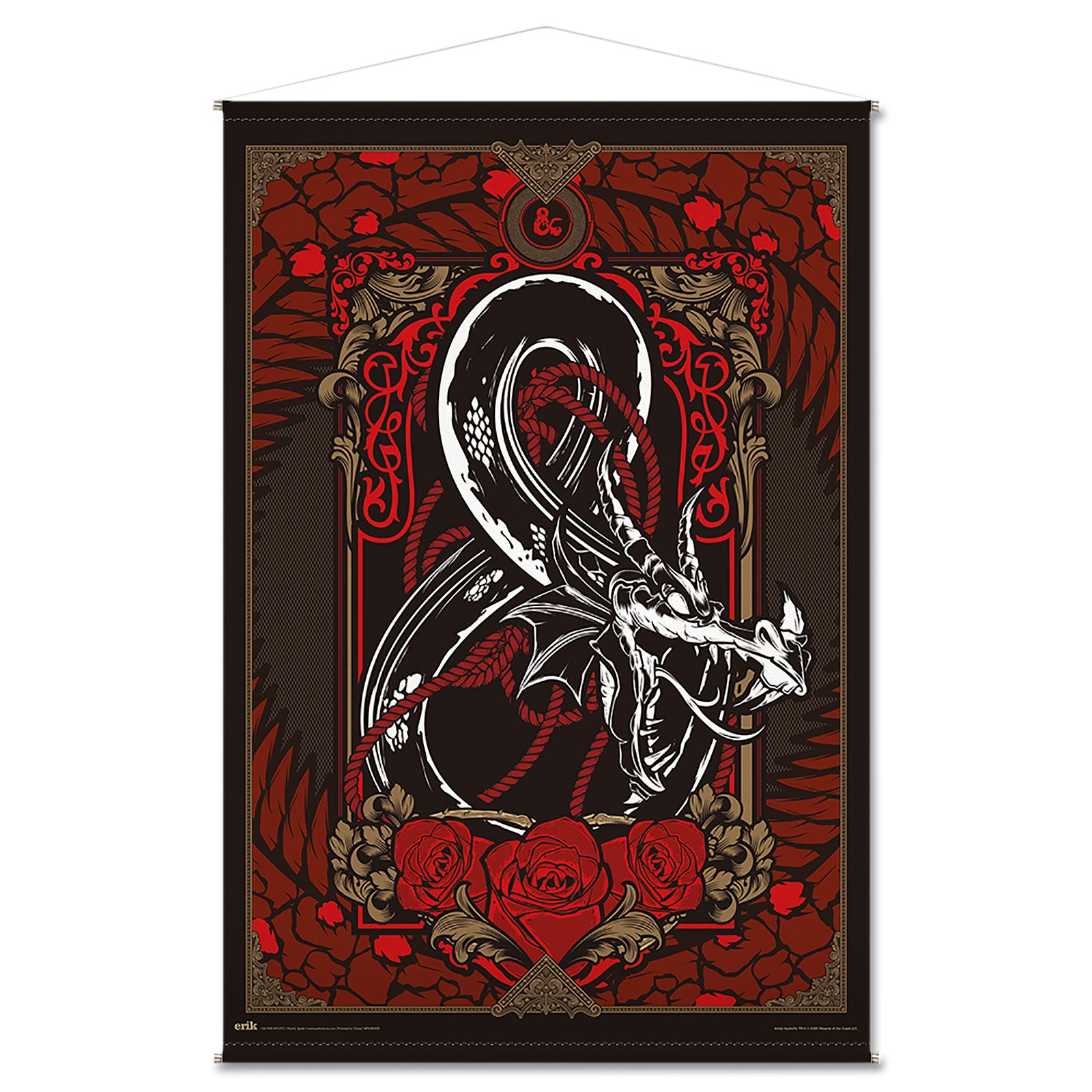 Image produit Rouleau mural Dragon Ampersand Logo - Donjons & Dragons