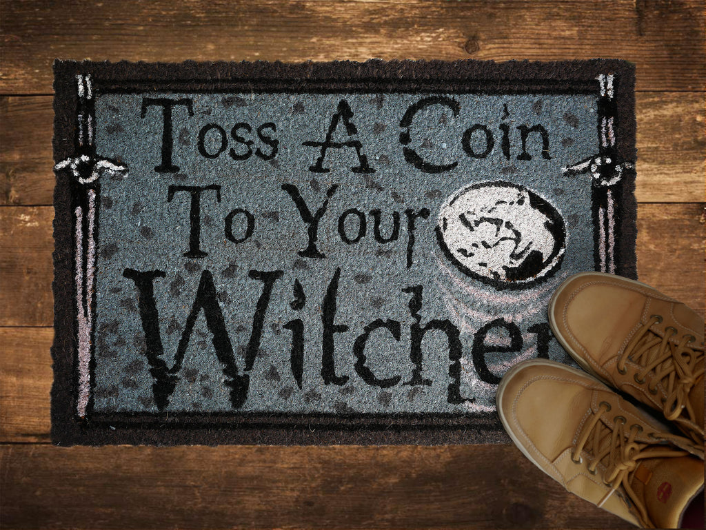 Image produit Witcher - Tapis de porte Toss a Coin