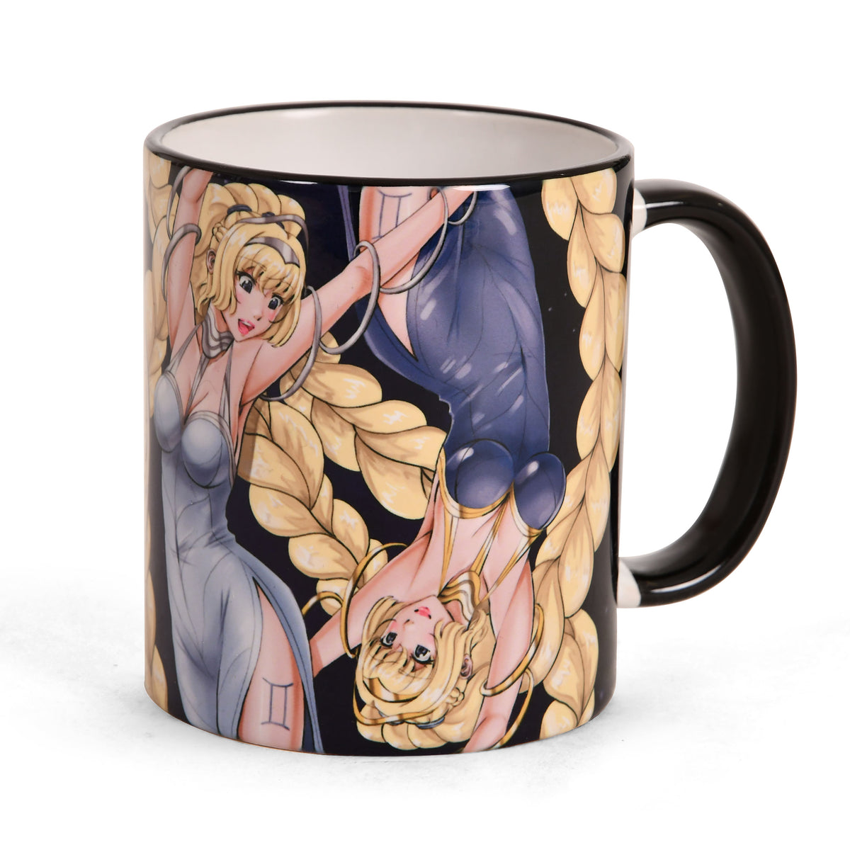 Immagine del prodotto Tazza dei gemelli per fan di manga - Collezione Zodiac