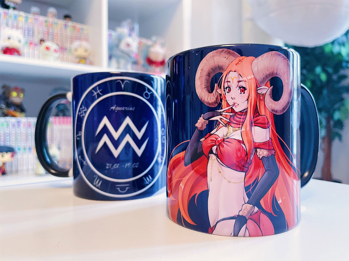 Produktbild Widder Tasse für Manga Fans - Zodiac Collection