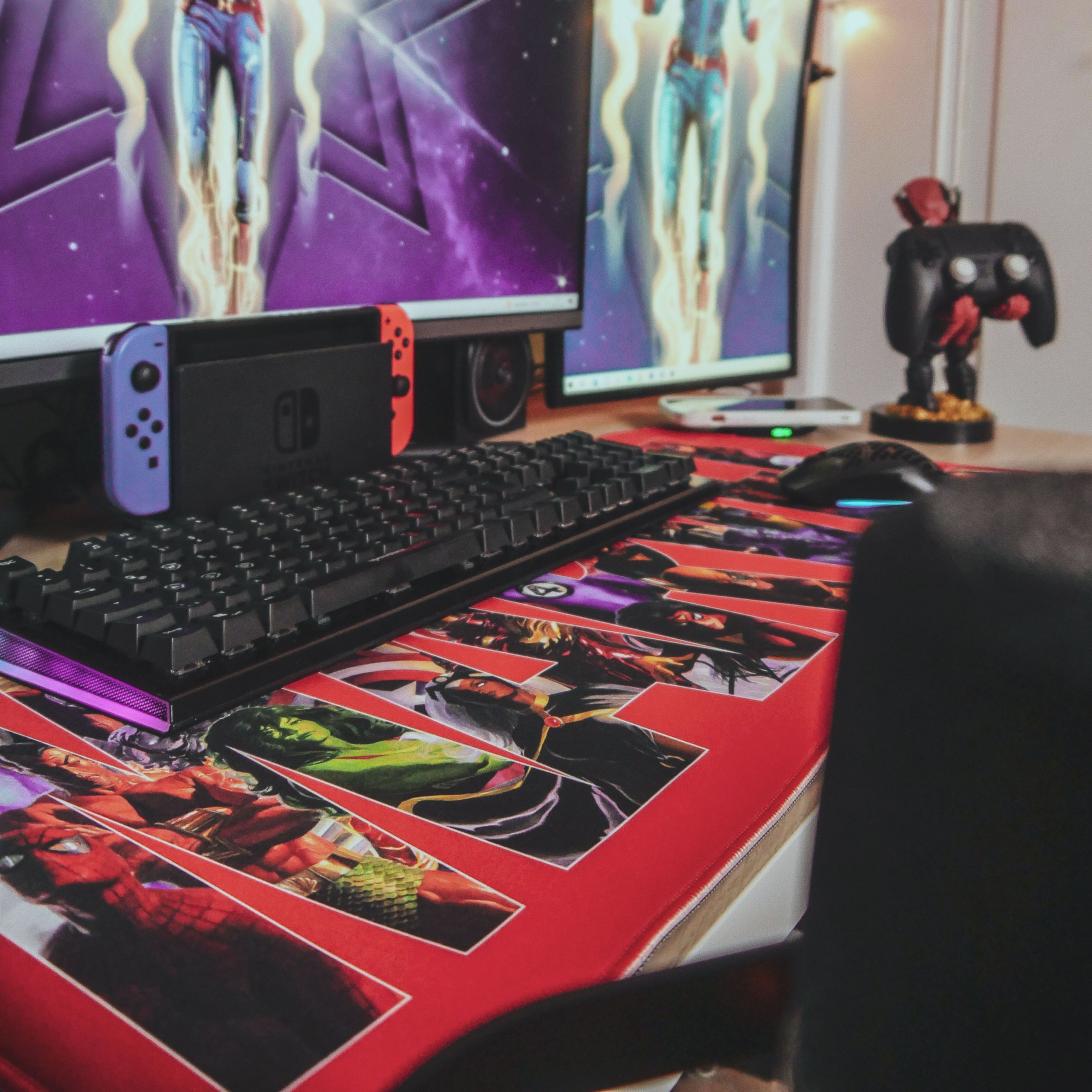 Image produit Marvel - Tapis de souris XL Logo