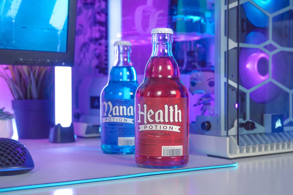 Image produit Bouteille Health Potion à la framboise - pack de 6