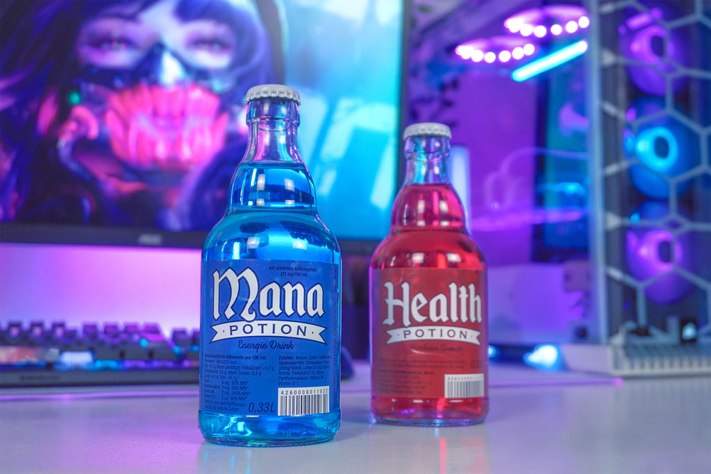 Image produit Bouteille Health Potion à la framboise - pack de 6