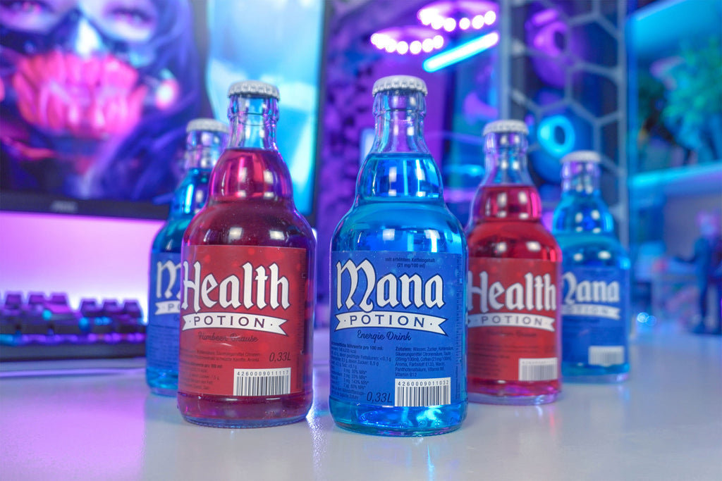 Image produit Bouteille Health Potion à la framboise - pack de 6