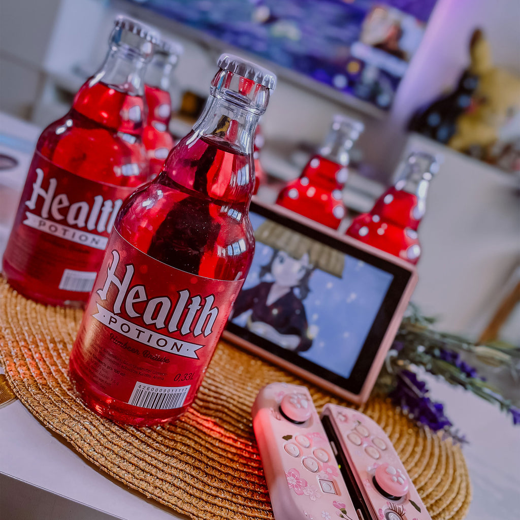 Image produit Bouteille Health Potion à la framboise - pack de 6