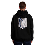 Immagine del prodotto Attack on Titan - Felpa con cappuccio Survey Corps nera