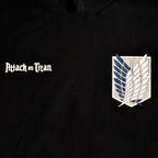 Immagine del prodotto Attack on Titan - Felpa con cappuccio Survey Corps nera
