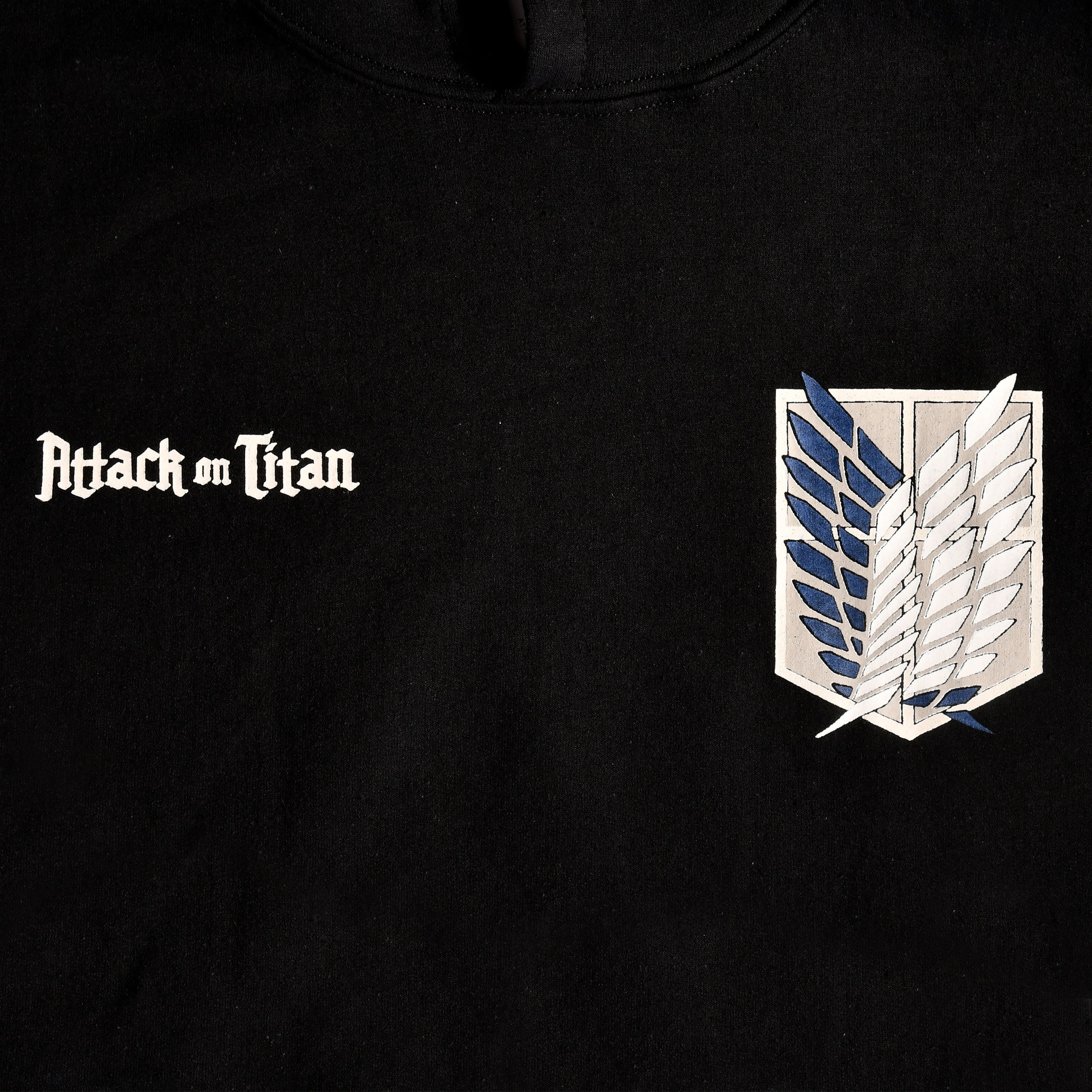 Immagine del prodotto Attack on Titan - Felpa con cappuccio Survey Corps nera