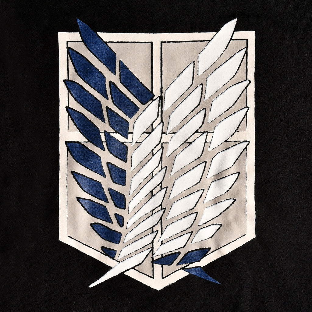 Immagine del prodotto Attack on Titan - Felpa con cappuccio Survey Corps nera