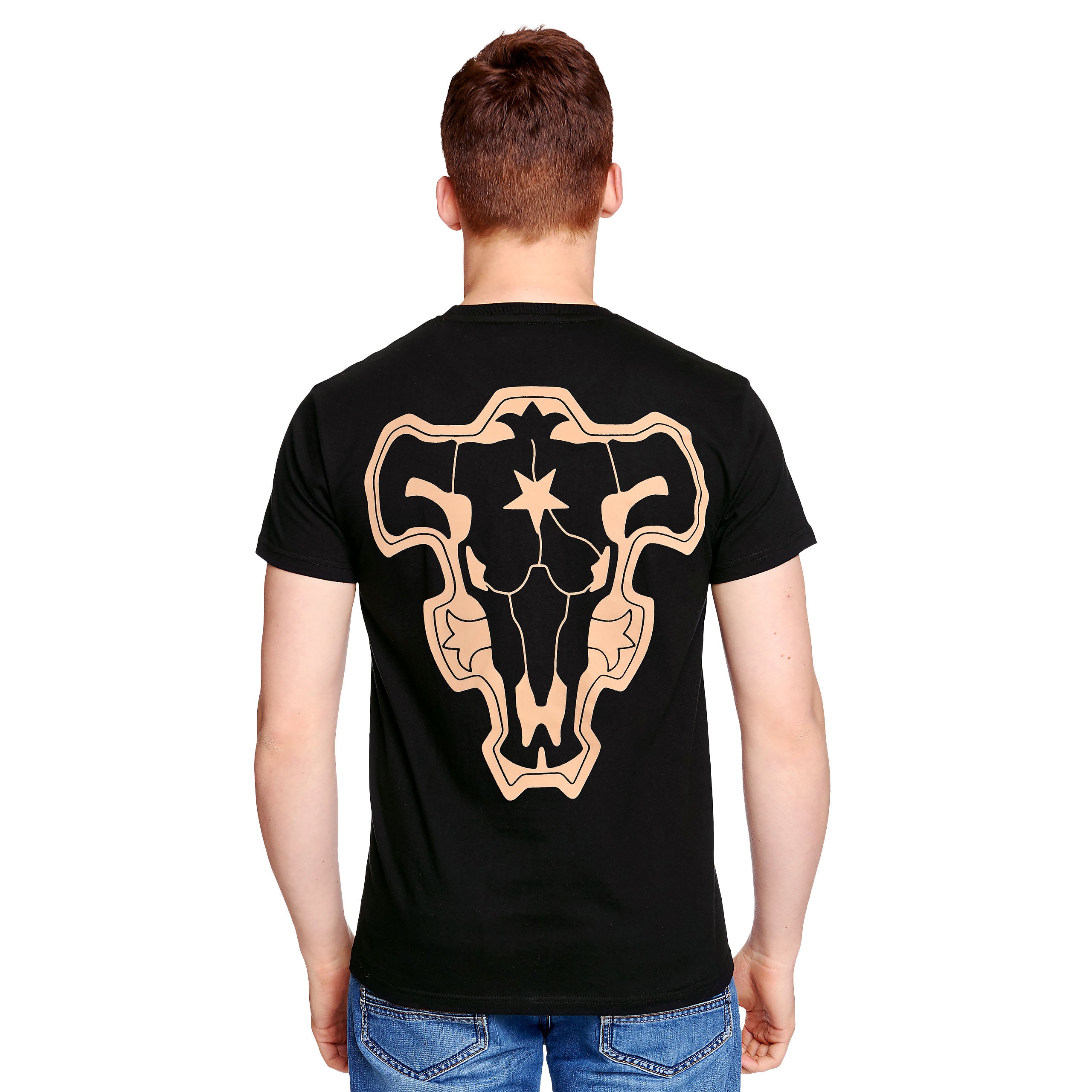 Produktbild Black Clover - Schwarzer Stier Symbol T-Shirt schwarz