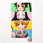 Image produit Demon Slayer - T-shirt d'équipage blanc