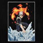 Immagine del prodotto My Hero Academia - T-shirt Todoroki nera