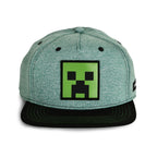 Image produit Minecraft - Casquette Snapback Creeper Face