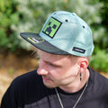 Image produit Minecraft - Casquette Snapback Creeper Face