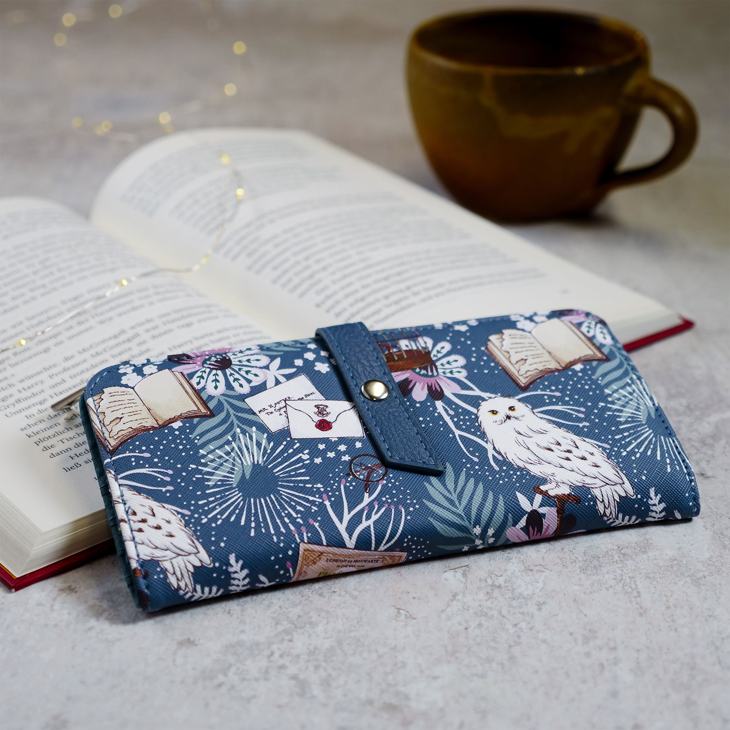 Image produit Harry Potter - Portefeuille Symboles Bleu