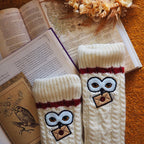 Produktbild Harry Potter - Hedwig Strümpfe mit Teddyfell