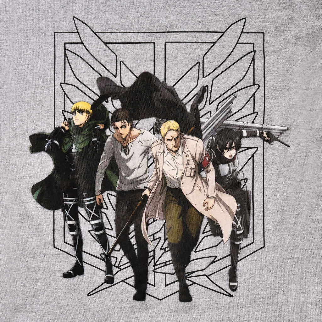 Immagine del prodotto Attack on Titan - T-shirt Gruppo grigio