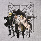 Immagine del prodotto Attack on Titan - T-shirt Gruppo grigio