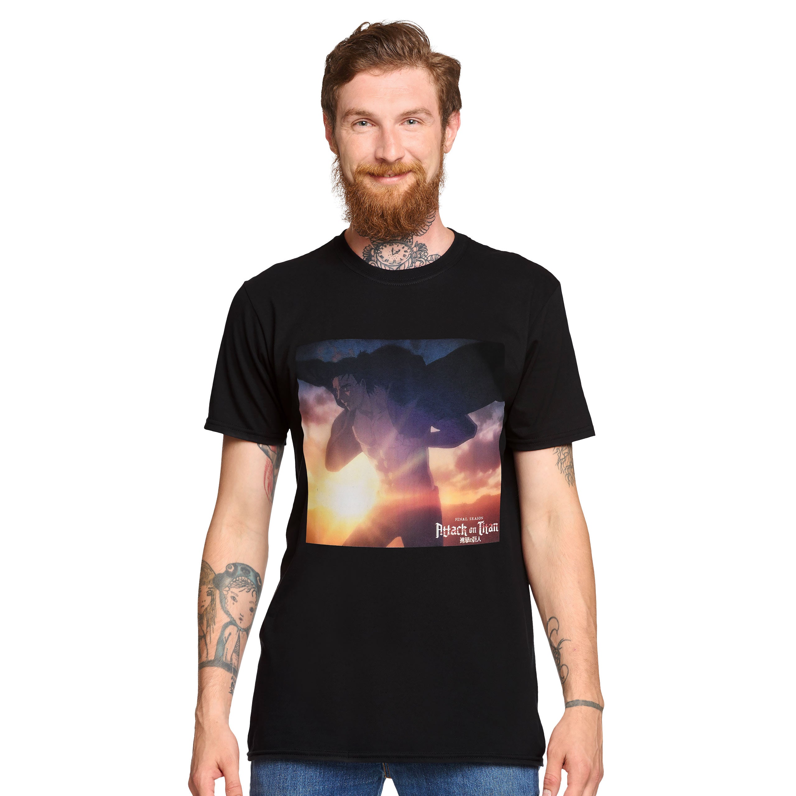 Immagine del prodotto Attack on Titan - T-shirt Eren nera