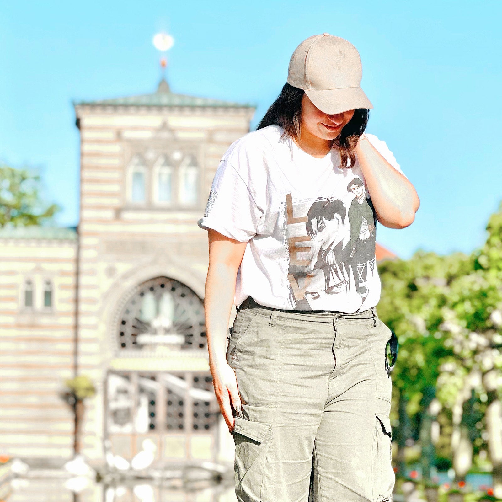 Product image Attack on Titan - Levi Ackerman T-Shirt white