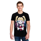 Image produit Harley Quinn - T-shirt Puppets noir