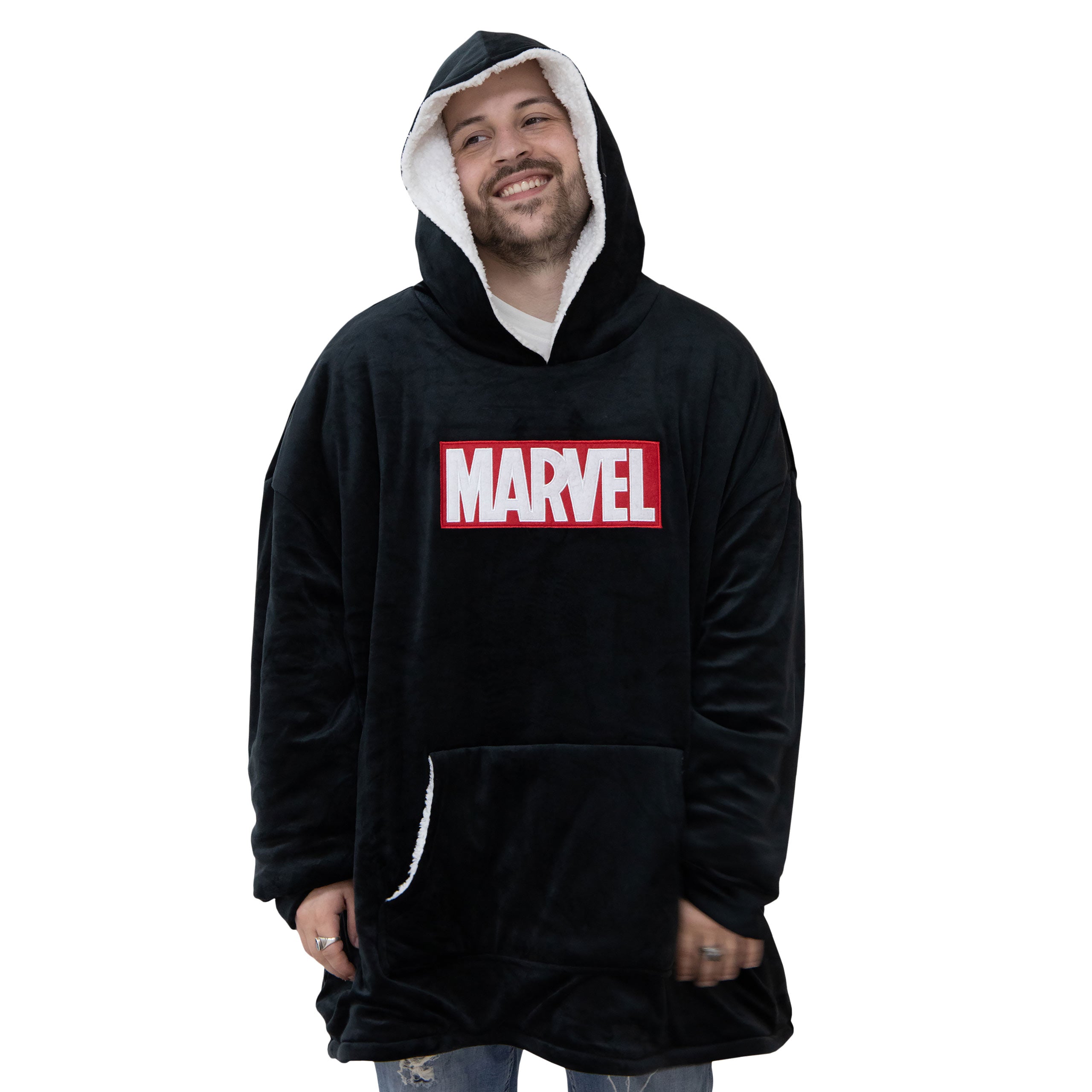 Immagine del prodotto Marvel - Logo Oversize Maglione da coccole nero