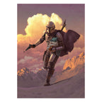 Immagine del prodotto Mando con Grogu Carta da parati fotografica - Star Wars The Mandalorian