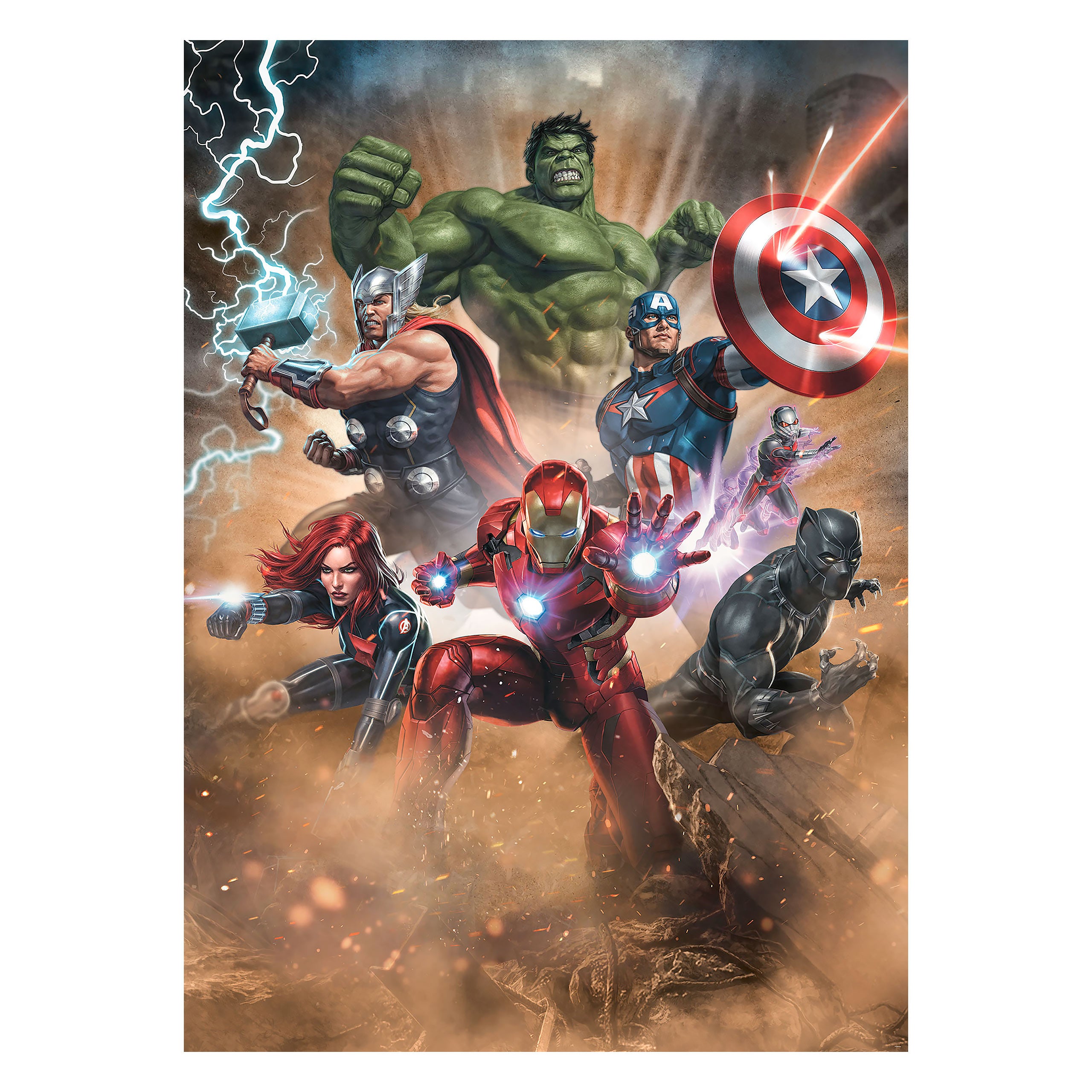 Image produit Avengers - Papier peint Superpower