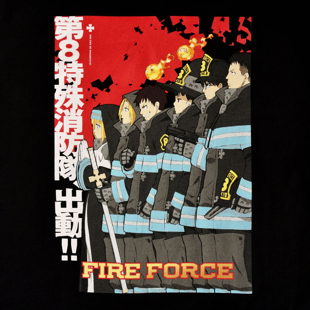 Immagine del prodotto Fire Force - Maglietta poster nera