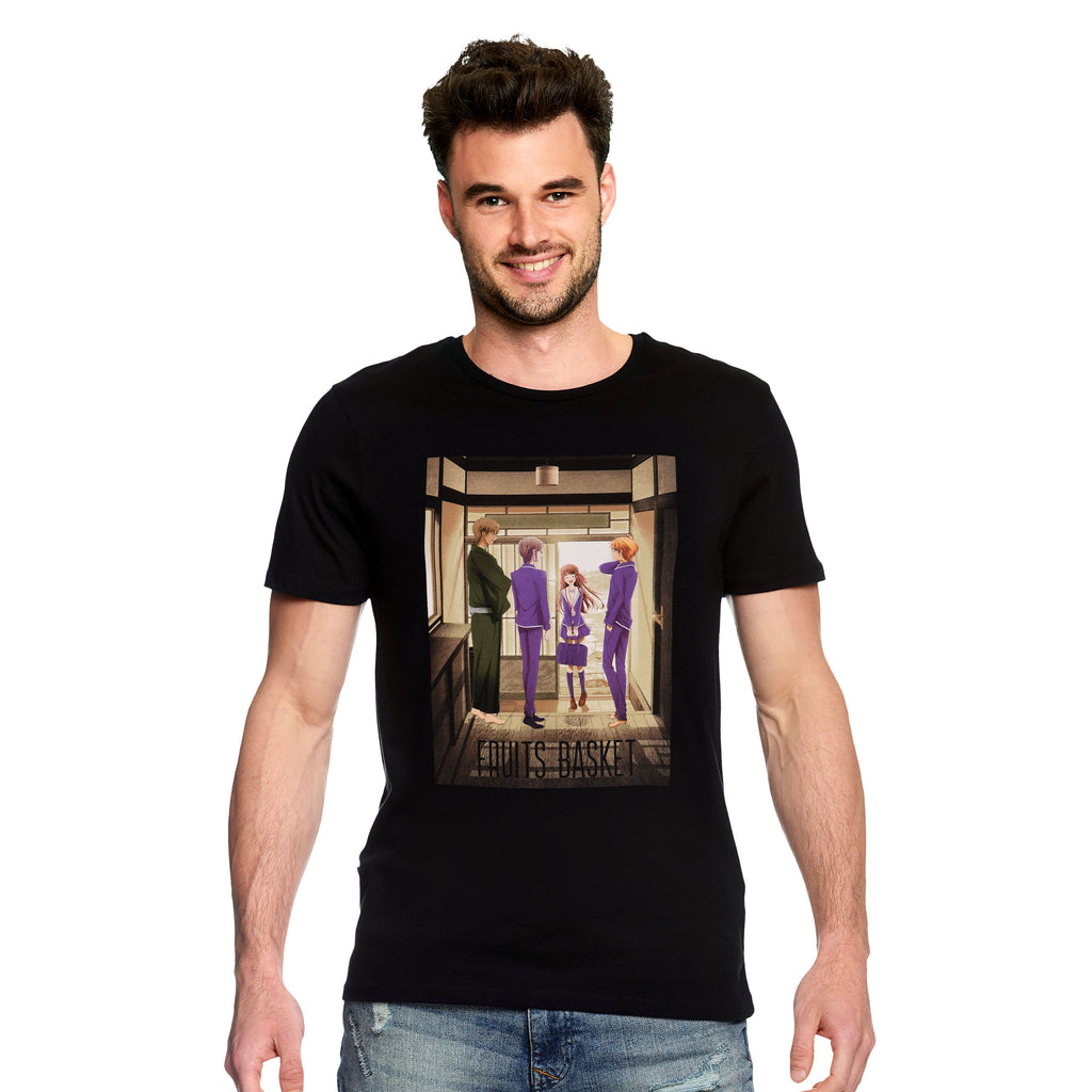 Image produit Fruits Basket - Welcome Back T-shirt noir