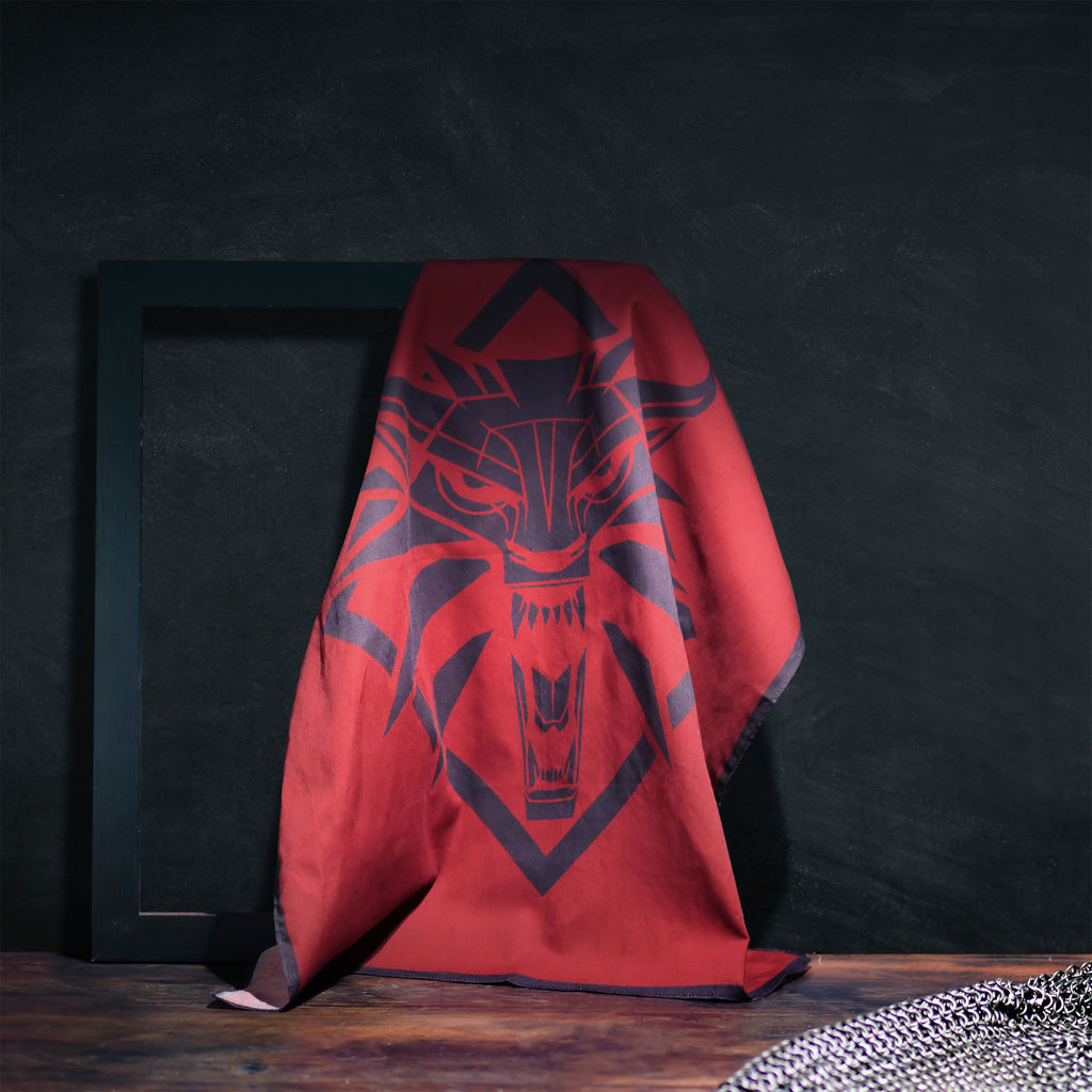 Immagine del prodotto Witcher - Fazzoletto Cacciatore di Mostri rosso