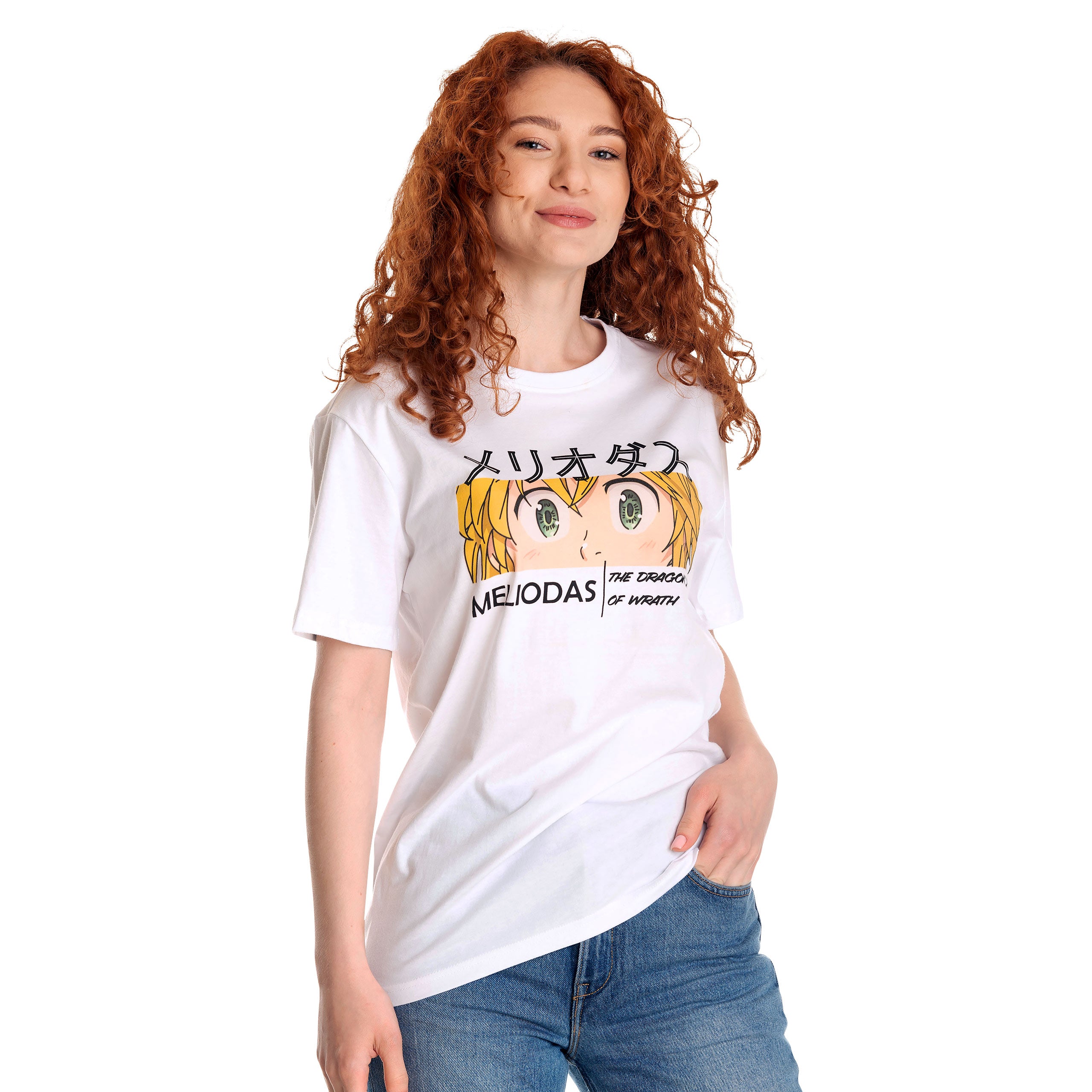 Immagine del prodotto Seven Deadly Sins - T-shirt da donna bianca di Meliodas