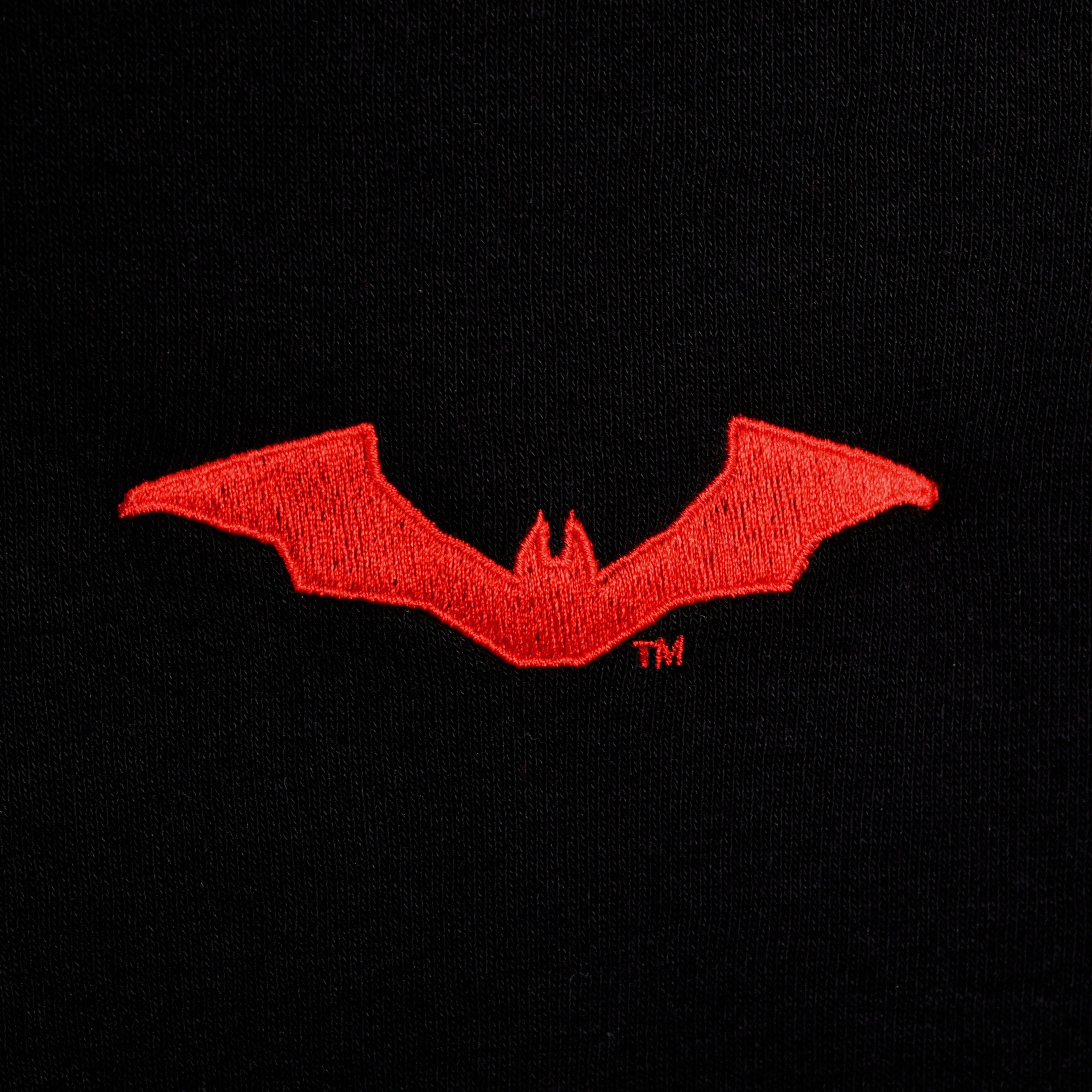Produktbild The Batman Logo Hoodie schwarz