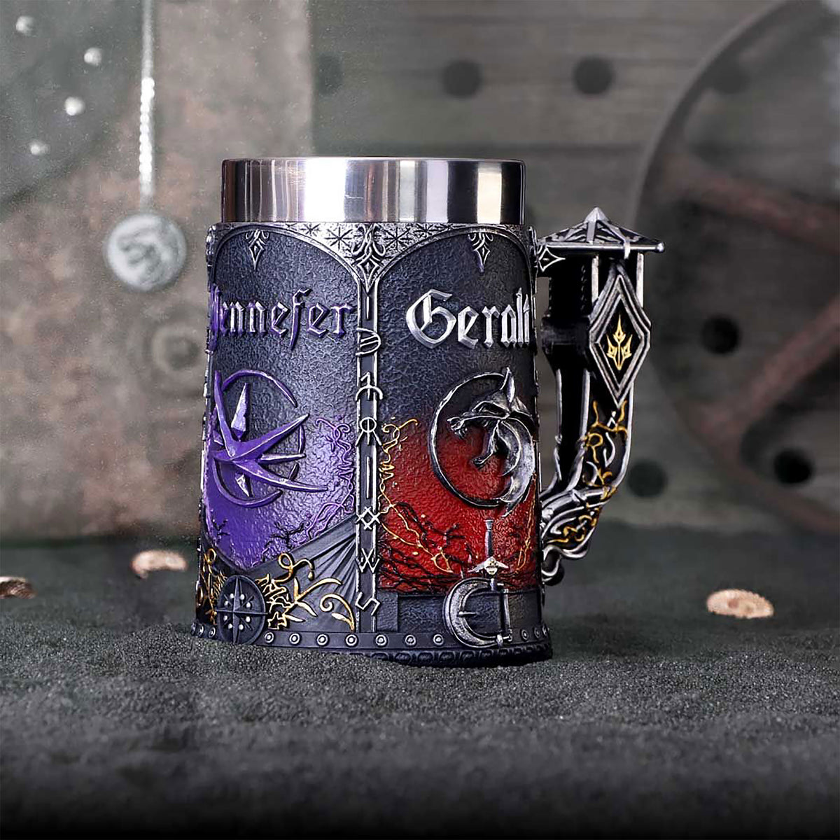 Immagine del prodotto Witcher - Boccale deluxe Geralt Ciri Yennefer
