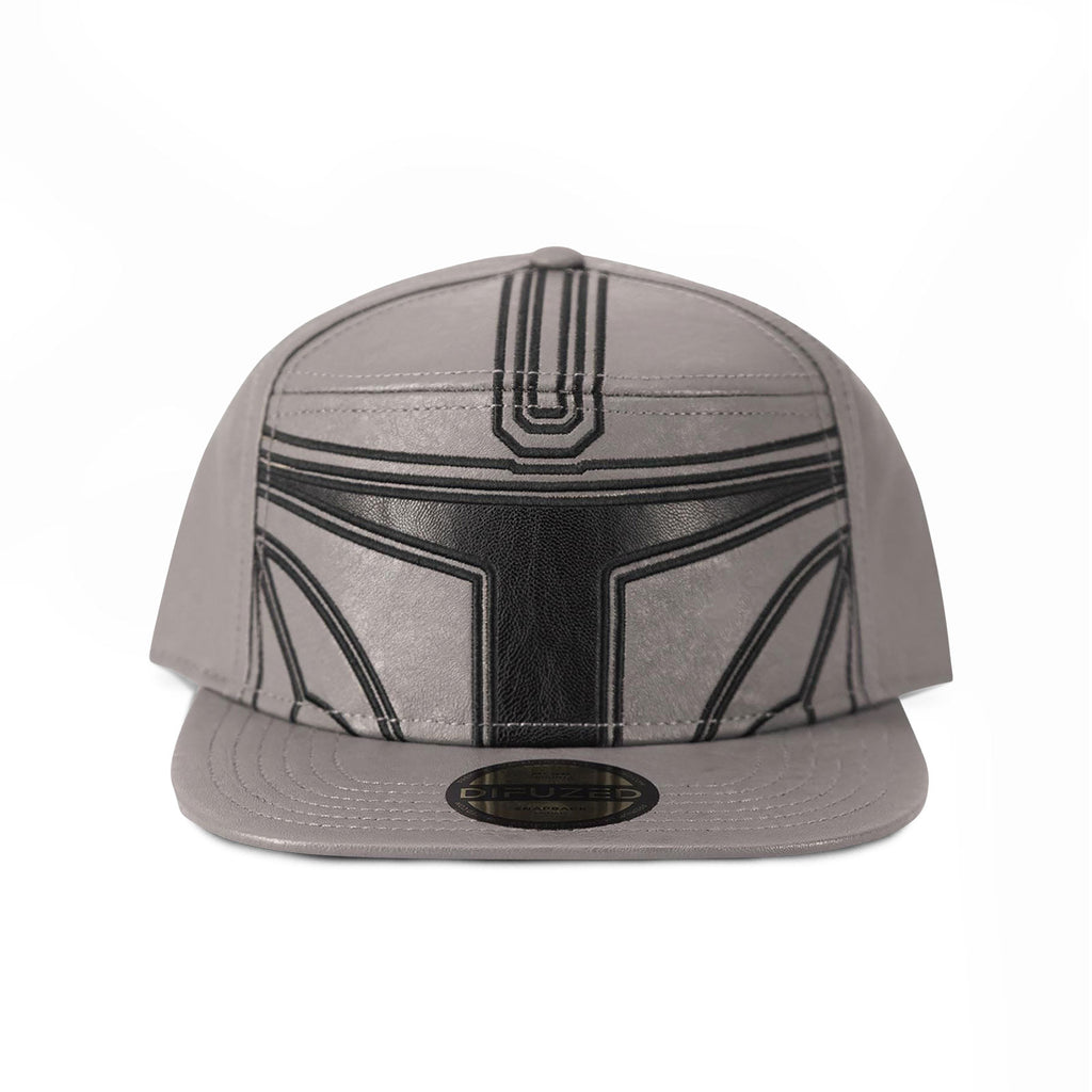Produktbild Star Wars - Mandalorianer Helm Snapback Cap grau